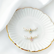 Náhrdelníky - Minimalistické náhrdelníky s perlami a zirkónmi (gold filled) - 15293493_