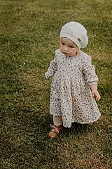 Detské oblečenie - Detské mušelínové šaty Lastovička - 40+ farieb (poľné kvietky) - 15299033_