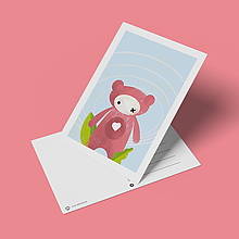 Papiernictvo - Pohľadnica Oblooda Pink - 15296712_