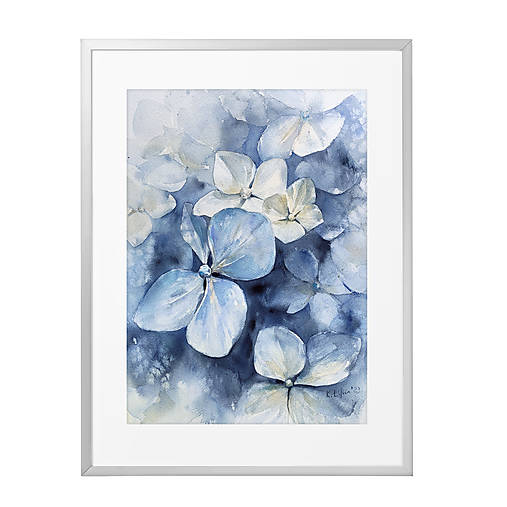Obrazy - Akvarelový obraz "Hydrangea Macro" (predaj obrazu s licenčnou zmluvou) - 15297285_
