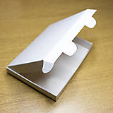 Papiernictvo - Darčeková krabička skladacia - na pohľadnicu s rozmerom 10x15 cm - 15296917_