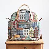 Veľké tašky - Veľká taška LUSIL bag 3in1 *Gobelin City* - 15299161_