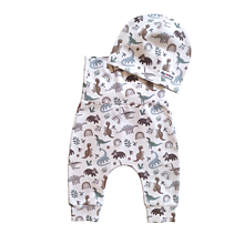 Detské oblečenie - Baby nohavice "Dino" - 15299409_