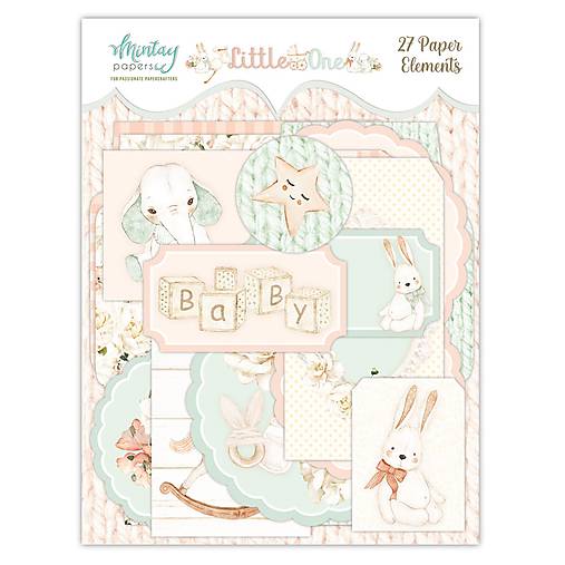  - Mintay papierové elementy Little One - 15304905_