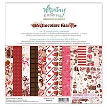 Papier - Mintay Scrapbook papier 12x12 Chocolate Kiss - 15304957_