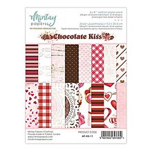 Papier - Mintay Scrapbook papier 6x8 Chocolate Kiss - 15305598_