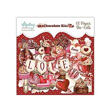 Papier - Mintay papierové výrezy Chocolate Kiss - 15305626_