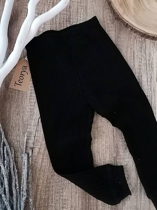 Skinny Čierne  68 až 128