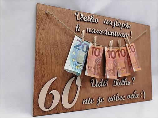 Dekorácie - Tabuľka k (okrúhlym) narodeninám - 15305206_