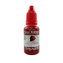 Iné potraviny - CHILLI DROPS 20ml Habanero - 15304682_