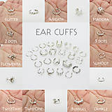 Náušnice - EarCuffs / záušnice (EasyMedium 1,3mm) - 15306990_