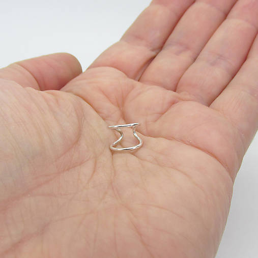 Náušnice - EarCuffs / záušnice (LoopParalelThin 1mm) - 15306717_