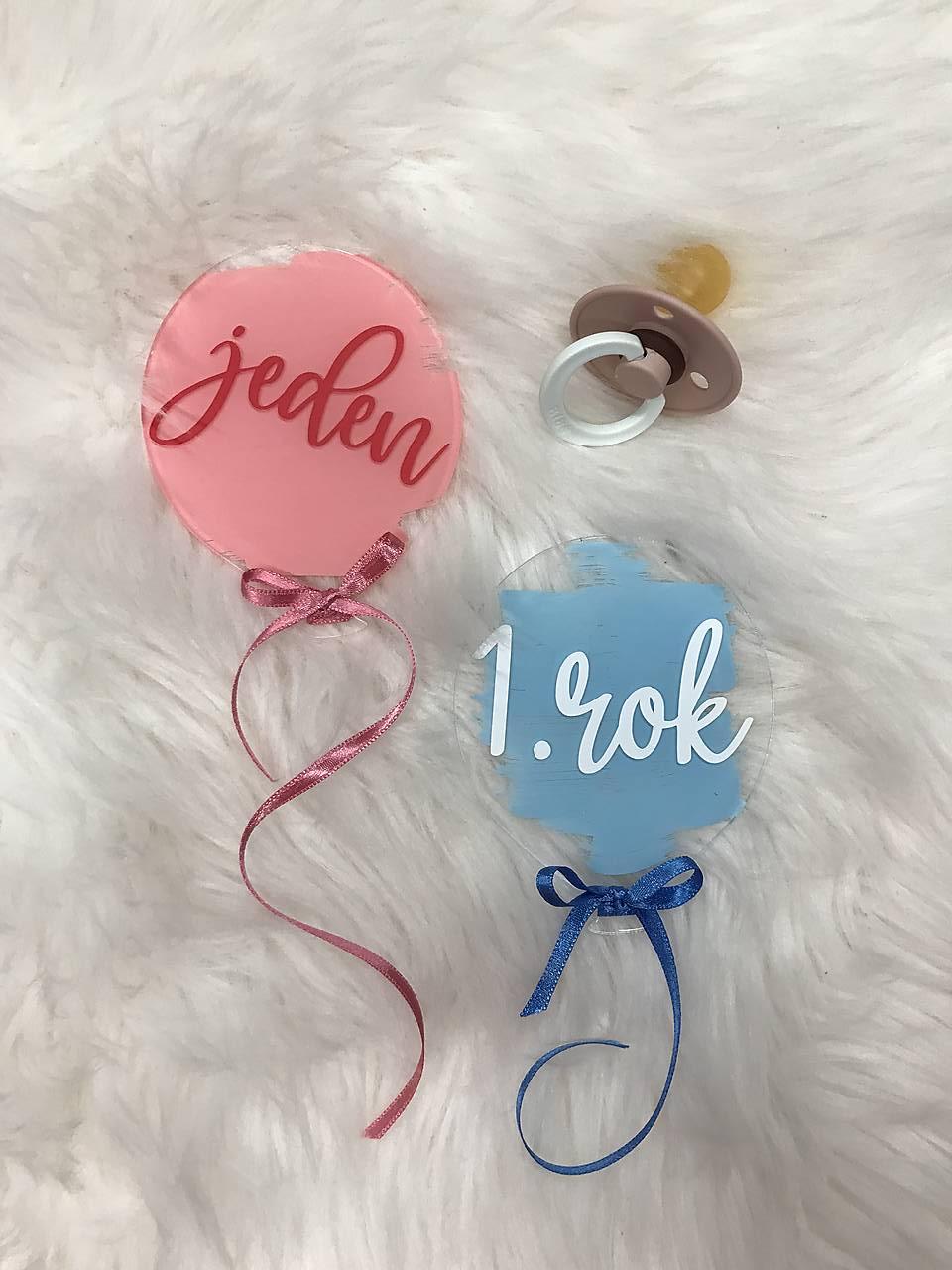 Míľnikové kartičky-balónik