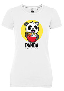 Topy, tričká, tielka - Liečivá Panda „Padajúca ryža“ - 15306434_