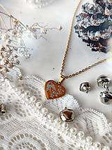 Sady šperkov - Dedičstvo | Cenovo zvýhodnená sada zlátá - náušnice srdcia na kruhoch a náhrdelník - 15310797_