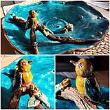 Pre zvieratá - Bird Pool keramická misa pre vtáčikov - 15311699_