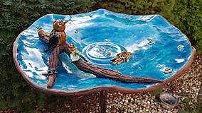 Pre zvieratá - Bird Pool keramická misa pre vtáčikov - 15311700_