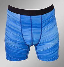 Pánske oblečenie - MERINO boxerky  (PEAX LASER BLUE MERINO 06  (L)) - 15311846_