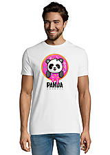 Topy, tričká, tielka - Radostná Panda „Donut“ - 15312009_