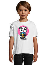 Topy, tričká, tielka - Liečivá Panda „Sŕkajúca“ - 15312187_