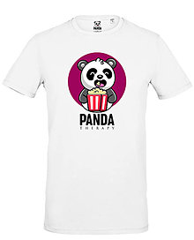 Topy, tričká, tielka - Liečivá Panda „Pukance“ - 15311976_