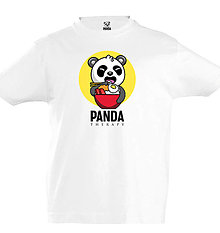 Topy, tričká, tielka - Liečivá Panda „Padajúca ryža“ - 15312215_