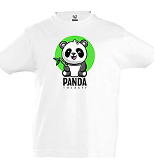 Topy, tričká, tielka - Šikovná Panda „Bambusová kráľovná“ - 15312228_
