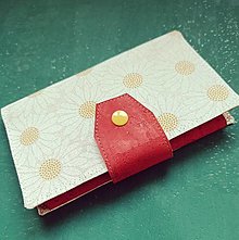 Peňaženky - Minimalistická peňaženka margaréty - 15313555_