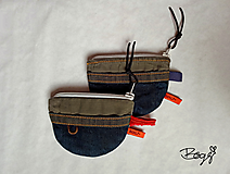 Peňaženky - recy riflová kapsička či peněženka, VYBER SI - 15318142_
