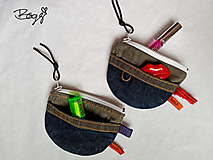 Peňaženky - recy riflová kapsička či peněženka, VYBER SI - 15318143_