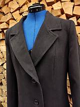 Bundy a kabáty - Dámsky flaušový kabát (rôzne farby) - 15316611_