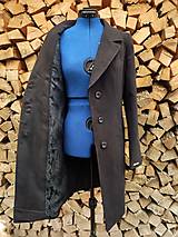 Bundy a kabáty - Dámsky flaušový kabát (rôzne farby) - 15316613_