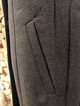 Bundy a kabáty - Dámsky flaušový kabát (rôzne farby) - 15316615_