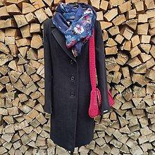Bundy a kabáty - Dámsky flaušový kabát (rôzne farby) - 15316617_