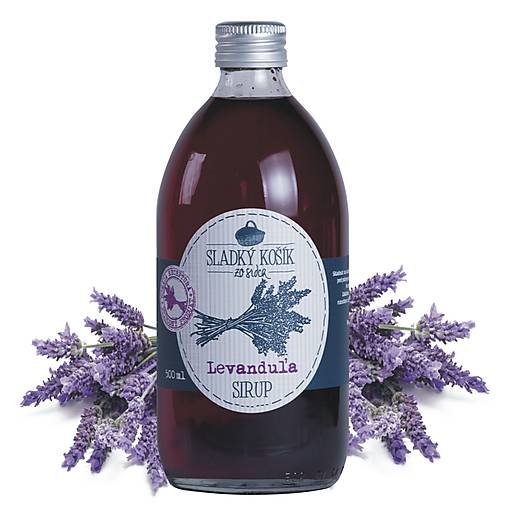 Sirupy - Sirup Levanduľa 500 ml - 15316876_