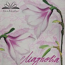 Papier - Kvetinové servítky na decoupage I. (Magnolia) - 15317278_