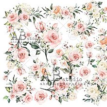 Papier - Papierové výrezy Wreaths-47 - 15319778_