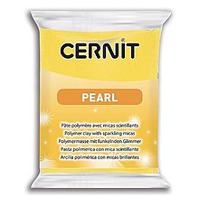Modelovacie hmoty - Cernit 56 g, PEARL, perleťová (žltá 700) - 15319489_
