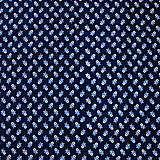 Textil - Bavlnená látka – Modrá s bielou margarétkou - 15319726_