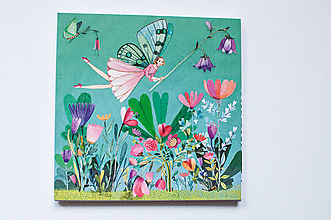 Papiernictvo - Pohľadnica - "na krídlach motýľov " - 15318600_