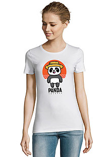 Topy, tričká, tielka - Plážová Panda „Zbožňujúca leto“ - 15319577_