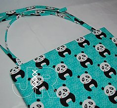 Úžitkový textil - podsedák panda - 15318803_