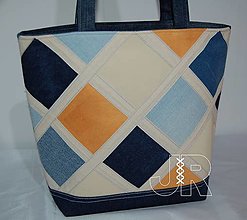 Iné tašky - taška rifľová - 15319700_
