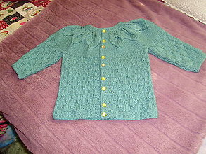 Detské oblečenie - Detské pletené svetríky - 15323417_