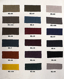 Textil - 100% Ľan - Metráž - Predpraný - Jednofarebný - cena za 0,5 m - 15322207_