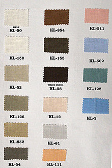 Textil - 100% Ľan – Metráž – Nepraný – Jednofarebný - cena za 0,5 m - 15322706_