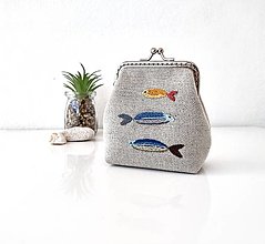 Peňaženky - Peňaženka Tri ryby - 15322839_