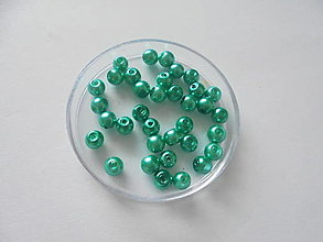Minerály - perličky 4mm cca 35ks - 15322390_