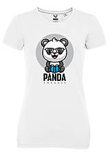 Topy, tričká, tielka - Múdra Panda „Marcová“ - 15321950_