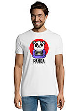 Topy, tričká, tielka - Hravá Panda „Zamilovaná“ - 15324826_